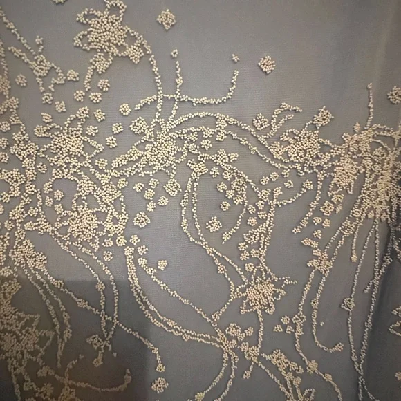 Byer Too Vintage Fairy Y2K Periwinkle Blue Mesh Dress Sz Medium - Picture 4 of 7